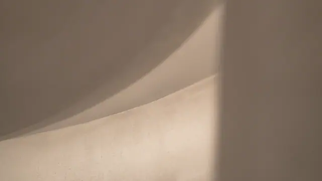 Light and shadow on a curved surface